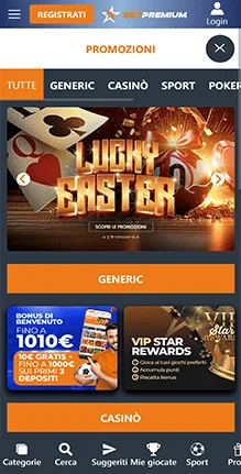 betpremium bonus e promozioni