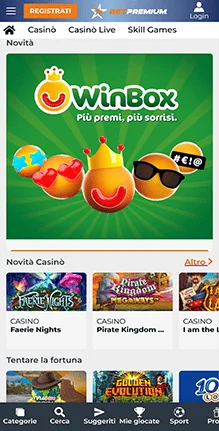 betpremium tempi di prelievo